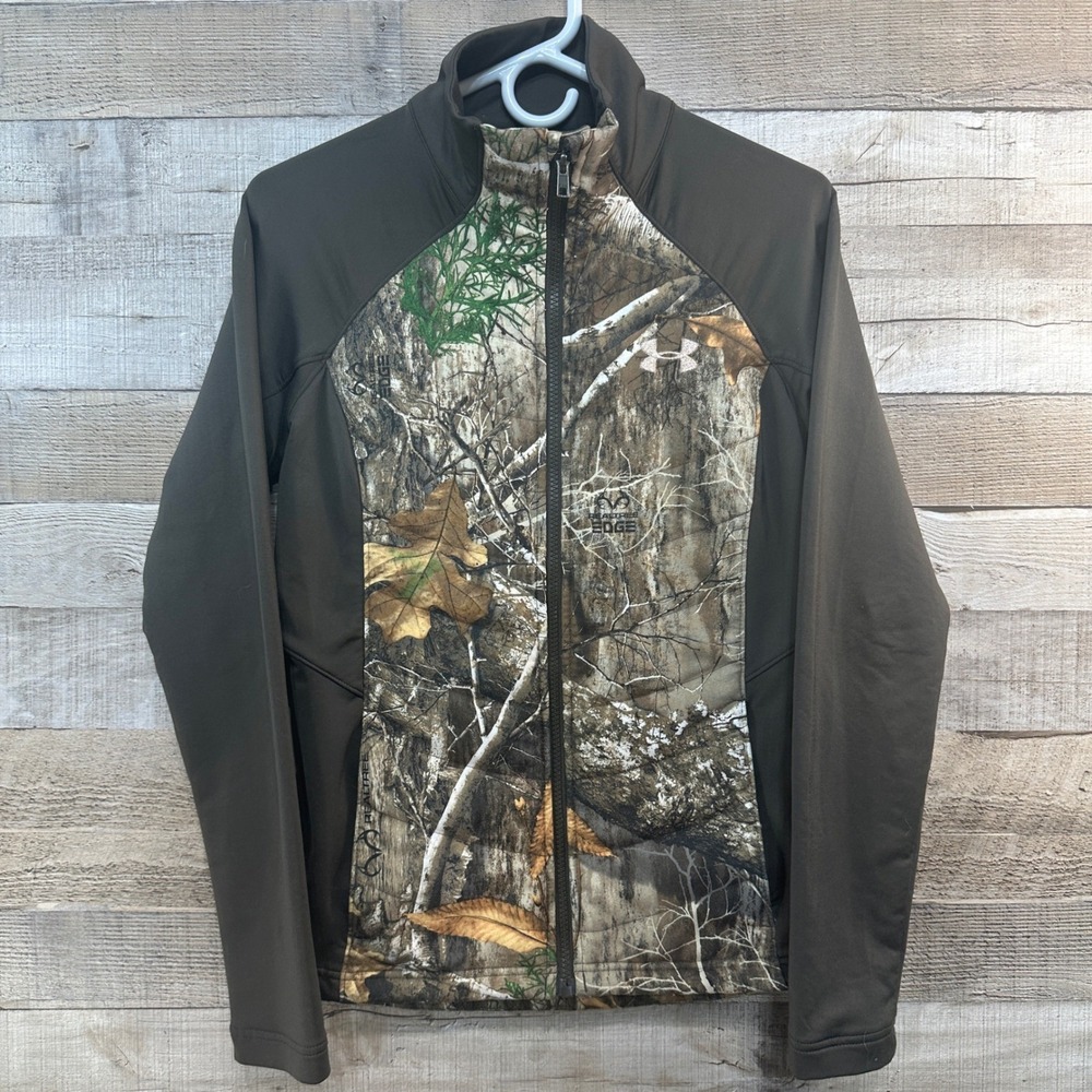 Under Armour ColdGear Infrared Realtree Edge Camo Primaloft Jacket 1282685 Small